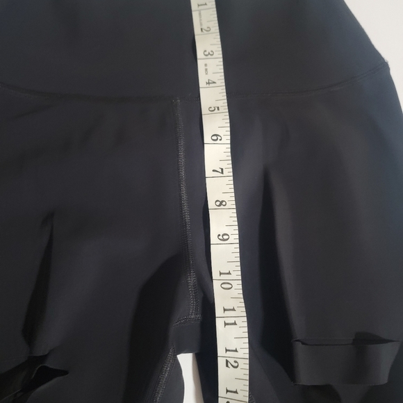 Alo Yoga Warrior High Waisted Cut Out Yoga Workout Full Length Leggings Size S - Picture 6 of 14